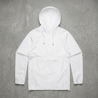 Veste coupe-vent à capuche pour homme, personnalisée, hiver, fermeture éclair quart de tour, anorak, pull-over, imperméable, légère, unie