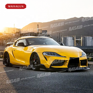 Pièces automobiles haute Performance lèvre avant diffuseur arrière jupe latérale en Fiber de carbone un Style Bodykit pour <span class=keywords><strong>TOYOTA</strong></span> s-<span class=keywords><strong>supra</strong></span> A90 Conversion - Product Image 2