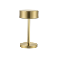 Lampe de table sans fil à piles avec corps en aluminium