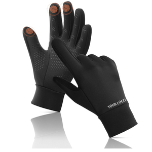 Gants d'hiver pour femmes et hommes, pour temps <span class=keywords><strong>froid</strong></span>, écran tactile, doublure à 3 couches, pour le sport, la <span class=keywords><strong>moto</strong></span>, la course, le cyclisme, la conduite - Product Image 1