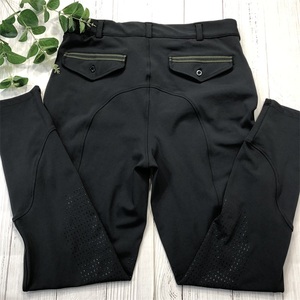<span class=keywords><strong>Pantaloni</strong></span> da Equitazione <span class=keywords><strong>per</strong></span> Uomo con Patch Antiscivolo sul Ginocchio, Disponibili in Pronta Consegna, con Striscia in Silicone Interna - Product Image 6