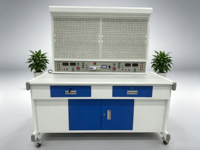 Entraîneur pratique de câblage électrique avec plaque en maille pour laboratoire d'ingénierie