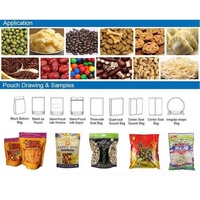 Machine de remplissage et de scellage pour sachets de thé miniatures, pochettes Doypack et sachets à fond plat