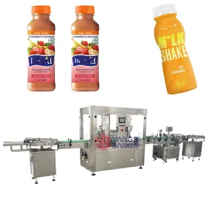 Automatic Plastic Bottle 500ml Orange Juice Filling Machine Beverage Liquid Drink Filling and Capping Machine Line