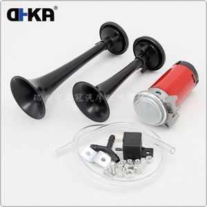 Style populaire rouge petit <span class=keywords><strong>Mini</strong></span> <span class=keywords><strong>klaxon</strong></span> d'air de voiture en plastique 12v pour bateau d'autobus de moto avec relais de <span class=keywords><strong>klaxon</strong></span> AS042B - Product Image 3