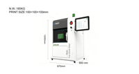 3D-принтер для печати металлом PRS-M100 Pro с простой постобработкой, для стоматологии, сертифицирован CE