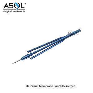 Oftalmología Descemet Membrana Punch 1,0mm Dia Head Eye Instruments para precisión - Product Image 2