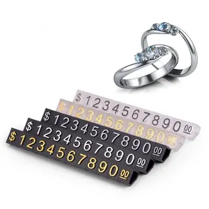 微型塑料价格标签数字平板珠宝手表价格平板