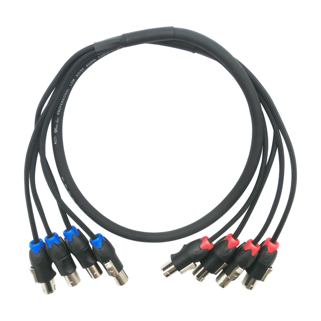 High Quality for Neutrik Male XLR Speaker Plug 4-Pole Male Connector 4-Pin Audio Video Adapters with Quality Guarantee