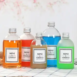Empty Frosted 150ml 270ml 350ml 500ml Juicy Bottles Beverages Glass 16 Oz Glass Bottles For Beverage