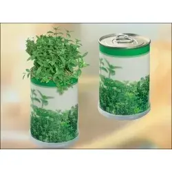 Gadget ecologici personalizzati a forma di fiore in lattina - Product Image 1