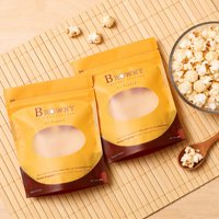 Op maat gemaakte bedrukte, voedselveilige, matte plastic stand-up pouches met ritssluiting (doypack) voor verpakkingen van biscuits, popcorn, snoep en andere snacks.