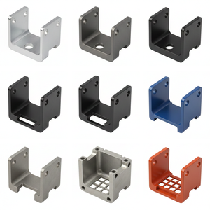 Support en U en alliage d'aluminium moulé sous pression ADC12 de haute qualité pour compresseur de climatisation, fabrication OEM au Vietnam - Product Image 3