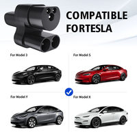 Adaptateur de chargeur CCS2 pour véhicule électrique 400A 1000V, station de charge DC pour véhicule électrique, convertisseur CCS COMBO 2 vers TPC compatible avec Tesla