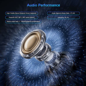 프리드콘 KY V2 두 사람이 타고 다닐 수 있는 원활한 연결, 블루투스 6.0 헬멧 인터콤, 혼합 오디오 통화 및 온라인 음악 - Product Image 6