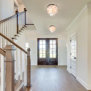 Sunsir SKD Ceiling Lights Dimmable <b>Bulbs</b> Metal Shell Chrome Ceiling Lamps Luxury Chandeliers - Product Image 4