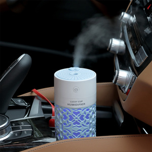 250ML Wireless Rechargeable Personal Space Portable <strong>Mini</strong> Car <strong>Diffuser</strong> Usb Cool Mist Air Car Humidifier for Car With <strong>Led</strong> <strong>Light</strong> - Product Image 2
