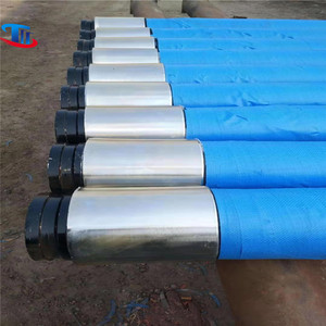 Betonpumpenende Schlauch Putzmeister Schwingende Ende Gummihose SK125/5,5x4000 5" 4MT Einzelflange DN125 10095720 - Product Image 2