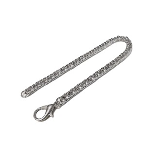 Cadena de Hierro Trenzada 609S Plateada de 23.2 cm con Hebilla de Cabeza de Camarón, Accesorios para Bolsos - Product Image 3