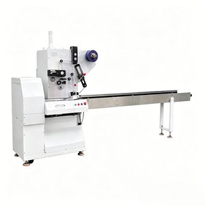 Máquina Envolvedora y Llenadora Automática Horizontal (Rodillo Superior de Película) Fácil de Operar para Bolsas de Alimentos y Cigarrillos - Product Image 2