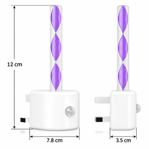 Lampe LED à détecteur de mouvement en gros, à brancher, avec capteur de lumière et détection à 120 degrés pour escaliers, couloirs et chambres - Product Image 6