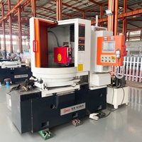 Machine de rectification de surface à table rotative horizontale de haute précision, rectifieuse CNC