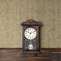 Reloj de Pared de Plástico Decorativo para el Hogar, Estilo Europeo Retro, Regalo en Oferta