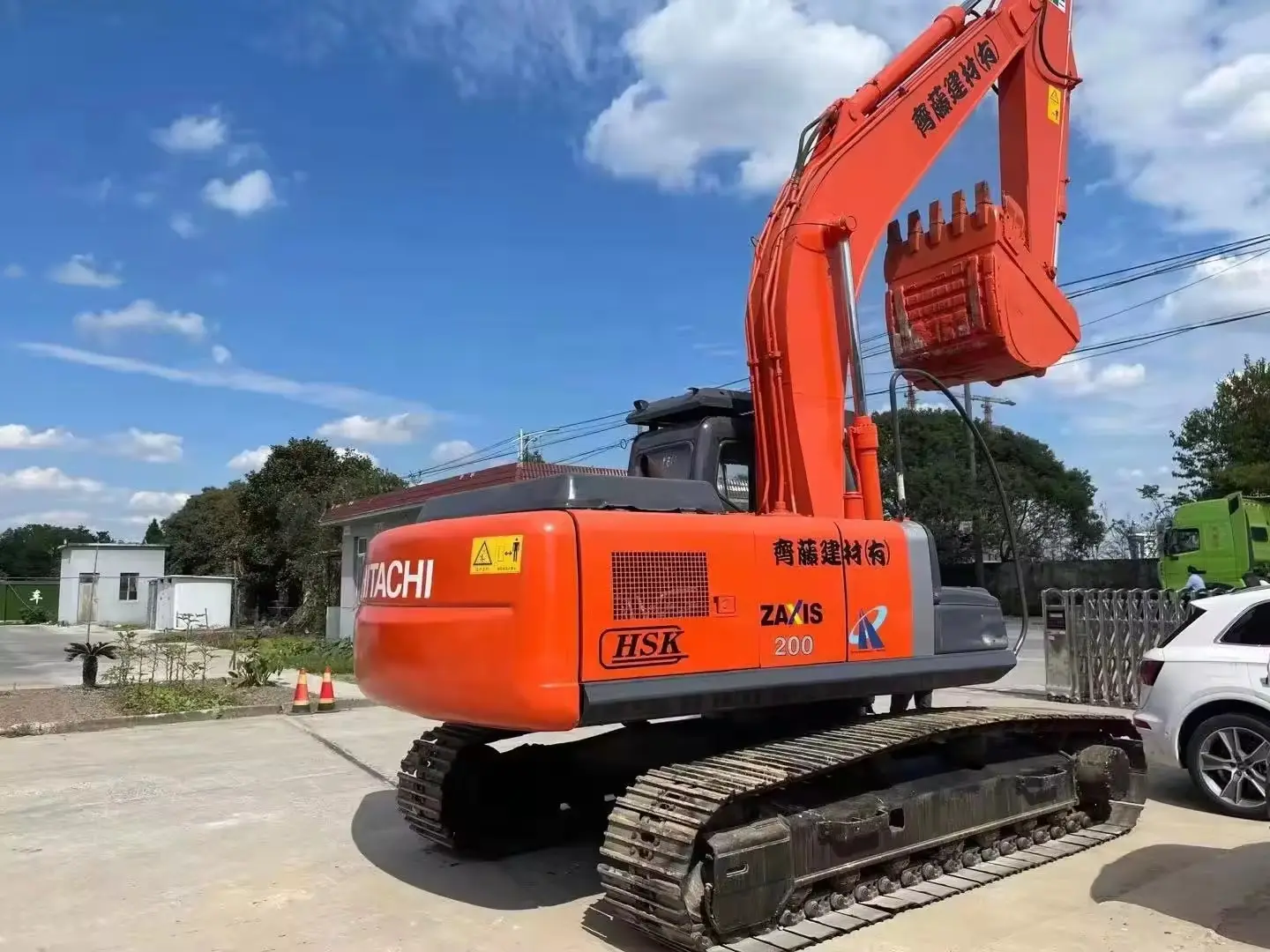 used good quality made in japan hitachi crawler excavator zx200 20 ton excavator hitachi zx200 excavator