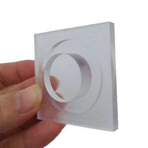 Moule de plaque PC personnalisé Lingmi 100 mm usiné CNC, surface lisse, tolérance de 0,03 mm pour fixation automatisée - Product Image 5