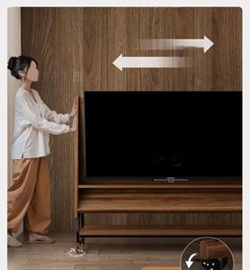 ตู้วางทีวีพื้นโต๊ะกาแฟทำจากไม้แข็งแบบถอดได้สำหรับบ้าน - Product Image 3