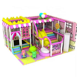 Aire de jeux intérieure durable pour enfants avec petit château coquin avec une piscine à balles amusante pour un plaisir imaginatif - Product Image 2