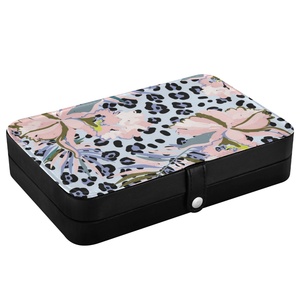 Distributor Customized Print Traveling Jewelry <b>Makeup</b> <b>Case</b> Travel Jewelry Organizer Bag - Product Image 2