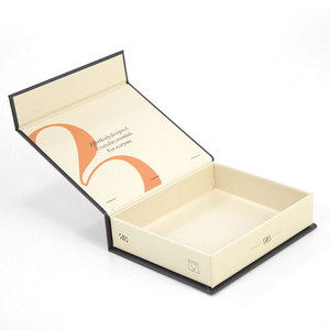 Caja Magnética con Forma de Libro, Logotipo Personalizado, Embalaje de Cartón Rígido Sólido, Cajas de Regalo de Papel - Product Image 1