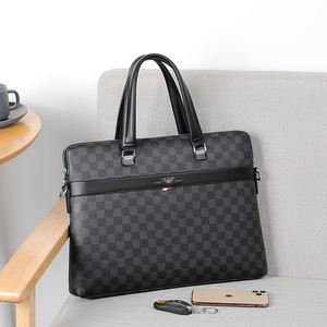 Maletín de Cuero PU Grande para <span class=keywords><strong>Hombre</strong></span>, Estilo Ejecutivo, para Computadora Portátil, Maletín de Negocios - Product Image 6