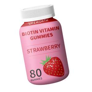 Lifeworth-suplemento para el crecimiento del cabello, suplemento para el cabello de biotina, a precio de fábrica, OEM - Product Image 2