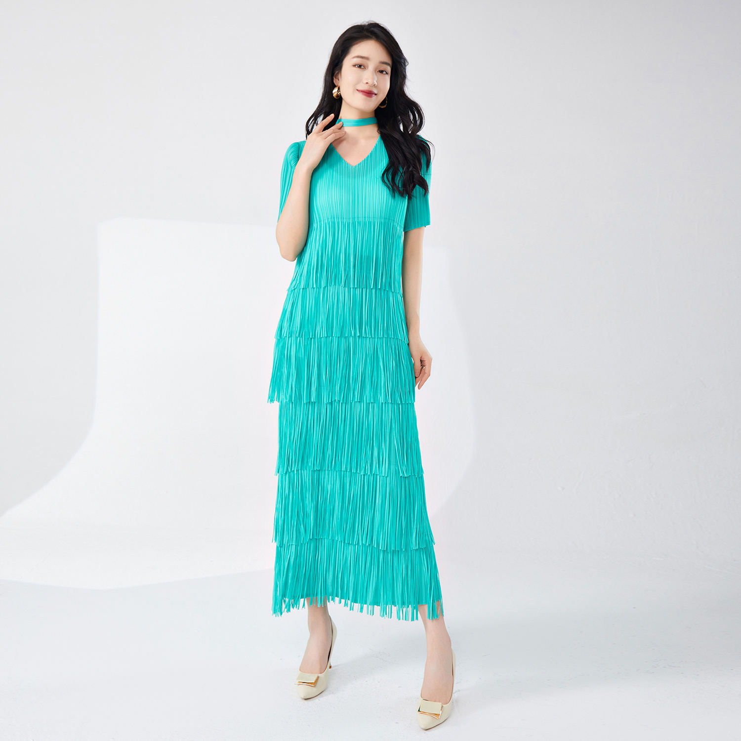 สีเขียว