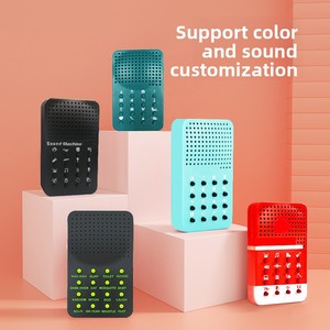 Caja de Voz de 16 Botones para Niños, Juguetes de Voz con Logotipo OEM, Venta al por Mayor, Caja de Música Divertida para Fiestas, Sonidos de <span class=keywords><strong>Magos</strong></span>, Fabricada en Shenzhen - Product Image 4