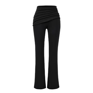 Pantalones de Yoga Deportivos para Mujer, de Verano, de Alta Elasticidad, Transpirables, de Corte Regular, de Poliéster y Elastano - Product Image 2