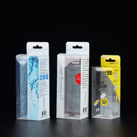 Boîtes d'emballage en plastique PP/PVC transparentes pliables en PET recyclables personnalisées avec logo personnalisé pour l'électronique grand public OEM/ODM