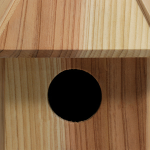 Garden Country Cottages Hanging Waterproof Wooden Spray Paint Treatment Wood Bluebird Box Houses for Outdoor - Product Image 3