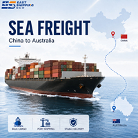 Fret maritime de la Chine vers l'Australie, agent d'expédition de conteneurs FCL LCL avec dédouanement, transitaire DDP en Chine