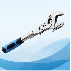 Nhiệm Vụ Nặng Nề 10Inch Ratcheting Có Thể Điều Chỉnh Cờ Lê 5-Trong 1 Gấp Cờ Lê Cho Ô Tô Công Nghiệp Sửa Chữa - Product Image 4