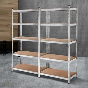 5 tier light duty metal shelf warehouse shelves stacking