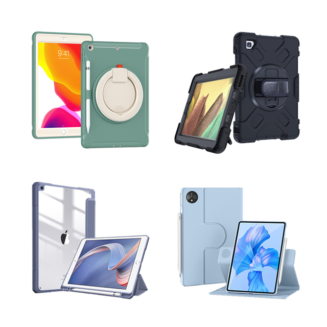Factory Customized Universal Tablet Case Shockproof Dustproof Multiple Colors Silicone Rubber Material OEM/ODM Available