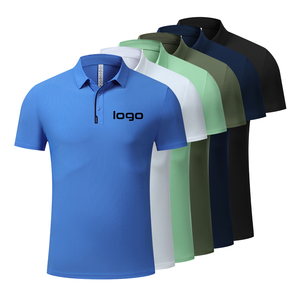 Vente en gros d'usine Polo à manches courtes grande taille avec motif en relief personnalisé Protection UV durable Polo d'affaires décontracté - Product Image 6