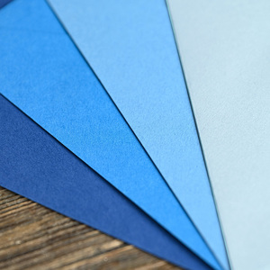 Cổ Điển C6 Hình Dạng Tùy Chỉnh Bài Thẻ Đầy Màu Sắc Màu Xanh Loạt Phong Bì Thân Thiện Với Khách Hàng Ví Giấy Phong Bì Cho Món Quà Sử Dụng - Product Image 2