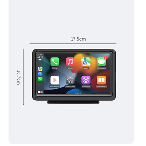 Đầu CD/<span class=keywords><strong>DVD</strong></span> và Radio đa năng tích hợp màn hình 7 inch, hỗ trợ Carplay, Android Auto, GPS trực tuyến, sử dụng được trên nhiều loại xe - Product Image 6