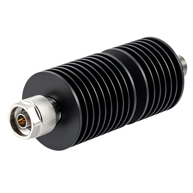 DC to 18GHz 50W RF Fixed Coaxial Attenuator 50dB N-type Male to N-type Female Connector