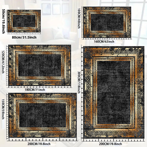 Hiện Đại Mới Tùy Chỉnh Thiết Kế Pha Lê Nhung Thảm Trung Quốc Không Trượt In Kỹ Thuật Số Phòng Khách Khu Vực Lớn Thảm Và Thảm - Product Image 6