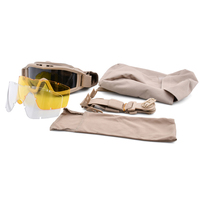 Lunettes de tir balistiques conformes à la norme EN166, monture en TPU, résistance aux chocs, UV400, design militaire, lunettes tactiques